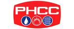PHCC logo with plumbing-related symbols.
