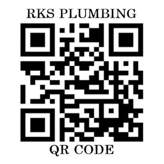 QR code for RKS Plumbing business.